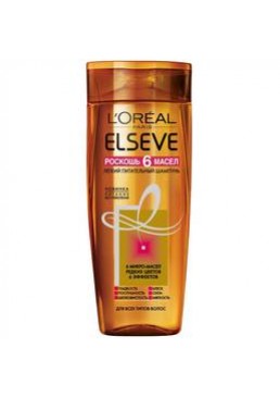 Шампунь L’Oréal Paris Elseve Роскошь 6 масел для волос 250 мл 